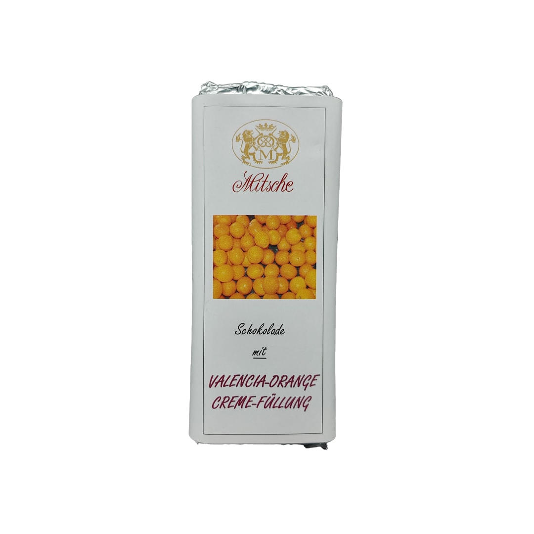 Hausgemachte Schokolade mit Valencia-Orange Creme-Füllung | MITSCHE Bäckerei.Cafe.Konditorei.